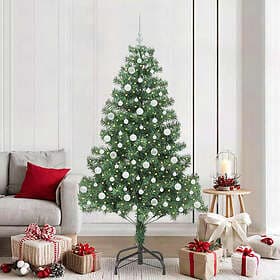 vidaXL Artificial Tree Green 210cm 300 LEDs