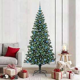 vidaXL Artificial Tree Green 210cm