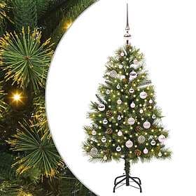 vidaXL Artificial Tree Hinged Green 150cm