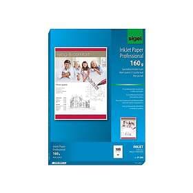 Sigel Inkjet Paper A4 Matt 160g 100 st White