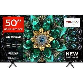 TCL 50" 4K Ultra HD QLED Smart TV (2025) - 50Q6C-UK