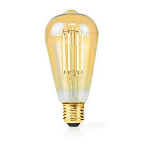 Nedis LBDE27ST64GD1 ST64 E27 2100K 470lm 4.9W (Dimmable)