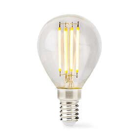 Nedis LBFE14G452 LED E14 G45 2700K 470lm 4.5W Warm White Dimmable Retro Style 1-