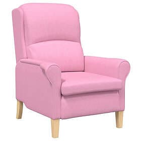 vidaXL Armchair Pink 76 x 94 x 102 cm Fabric 42009850