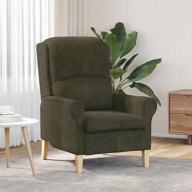 vidaXL Armchair Army Green Faux Leather 42009869