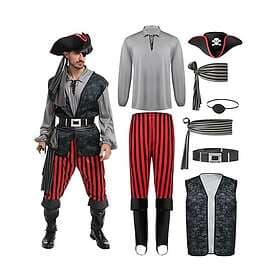 Spooktacular Creations 20741-M Pirate Costume Adult