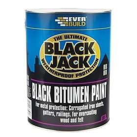 Everbuild Bitumen Paint Black 1L