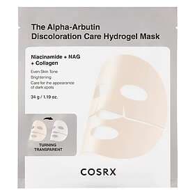 COSRX The Alpha-Arbutin Discoloration Care Hydrogel Mask 3pcs
