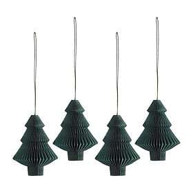 Scandi Living Tree Christmas Ornaments 4-pack
