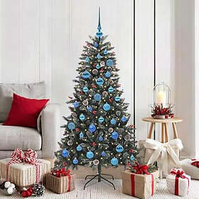 vidaXL Artificial Tree Green 150cm 150 LEDs