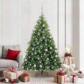 vidaXL Artificial Tree Green 180cm 300 LEDs