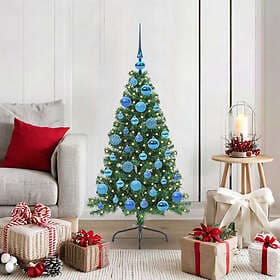 vidaXL Artificial Tree Green 120cm 150 LEDs