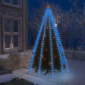 vidaXL Blue 250cm 250 LEDs