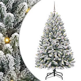 vidaXL Artificial Tree Green and White 150cm