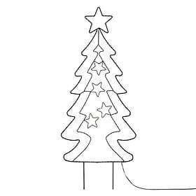 Ambiance Christmas Tree 90LED