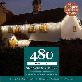 Noma Icicle Lights 10.2m 480LED