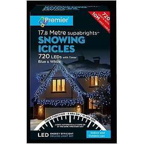 Premier Icicle Lights 17.8m 720LED Outdoor
