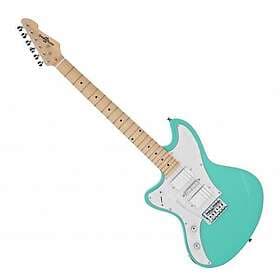 Gear4music Seattle Left Handed Electric Guitar Seafoam Green