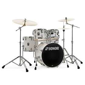 Sonor AQ1 20 5pc Drum Kit w/Hardware Piano White