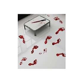 Fiestas Guirca 24690 Bloody Footprints Floor Stickers