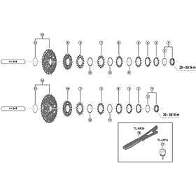 Shimano Cassette Dura Ace CS-R9200 12 Speed 11-30T
