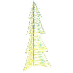 vidaXL Artificial Tree White 150cm 160 LEDs