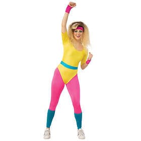 Bristol Novelty AF119S 80s Aerobics Costume
