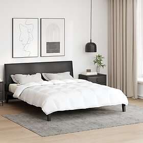 vidaXL Duvet White 240x200cm 42007643