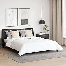 vidaXL Vinter Täcke with Pillow 3 pcs White 3377856