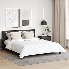 vidaXL Winter Duvet with Pillow 3 pcs White 3377845