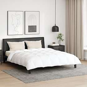 vidaXL Duvet Cover Set White 3377162