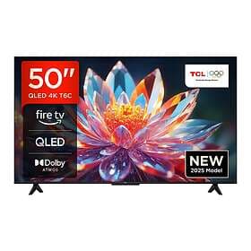 TCL 50" 4K Ultra HD QLED HDR Smart TV (2025) - T6C