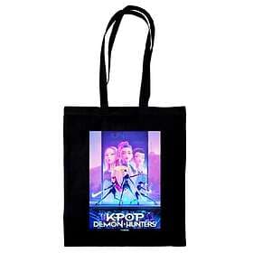 Demon Hunters (Key Art) Black Tote Bag
