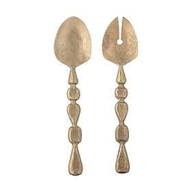 Bloomingville Edi Salad Servers 2-piece Gold