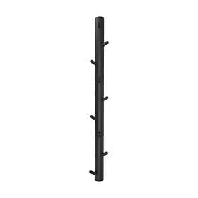 1898 Allsarp Vertical Hook Rack 9 Hooks Black
