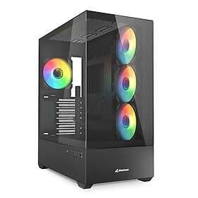 Sharkoon Ak6 Rgb (Black/Tempered Glass)