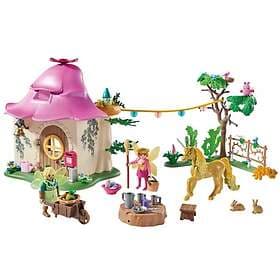 Playmobil Magic Unicorns 71838 Fairy Home with Golden Unicorn and Stable