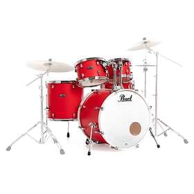 Pearl Decade Maple DMP925SSP/C899 Shell Pack Matte Racing Red