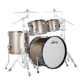 Ludwig Neusonic 22" Rapid MOD2 4pc Shell Pack Titanium Super Sparkle