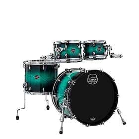 Mapex Saturn VI SR529XUZ-XT 22" 4pc Saturn VI Fast Rock Shell Pack Marine Teal B