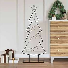 vidaXL Metal Tree Black 125cm