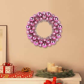vidaXL 42019679 Christmas Ball Wreath 33cm