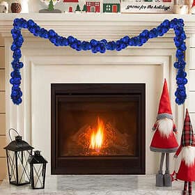 vidaXL 42019695 Christmas Ball Garland 1.9m