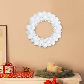 vidaXL 42019680 Christmas Ball Wreath 33cm
