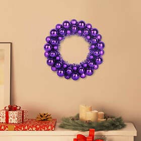 vidaXL 42019683 Christmas Ball Wreath 33cm