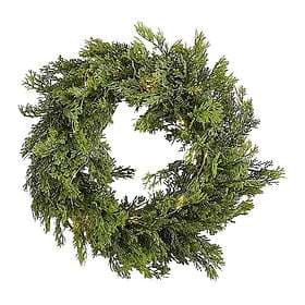 Ginger Ray RED-572 Christmas Wreath with Lights