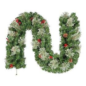 Himaly X1946 Christmas Garland with Berries and Cones 2.7m