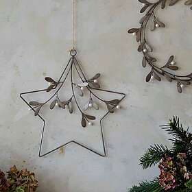Ivyline GSMW31 Mistletoe Wreath 31cm