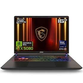MSI VECTOR 16 HX AI A2XWIG-006UK 16" Core Ultra 9 275HX 32GB RAM 1TB SSD RTX 508