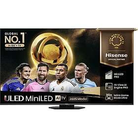 Hisense U8N 55" 4K Ultra HD Mini-LED AI Smart TV (2024) - 65U8NQTUK